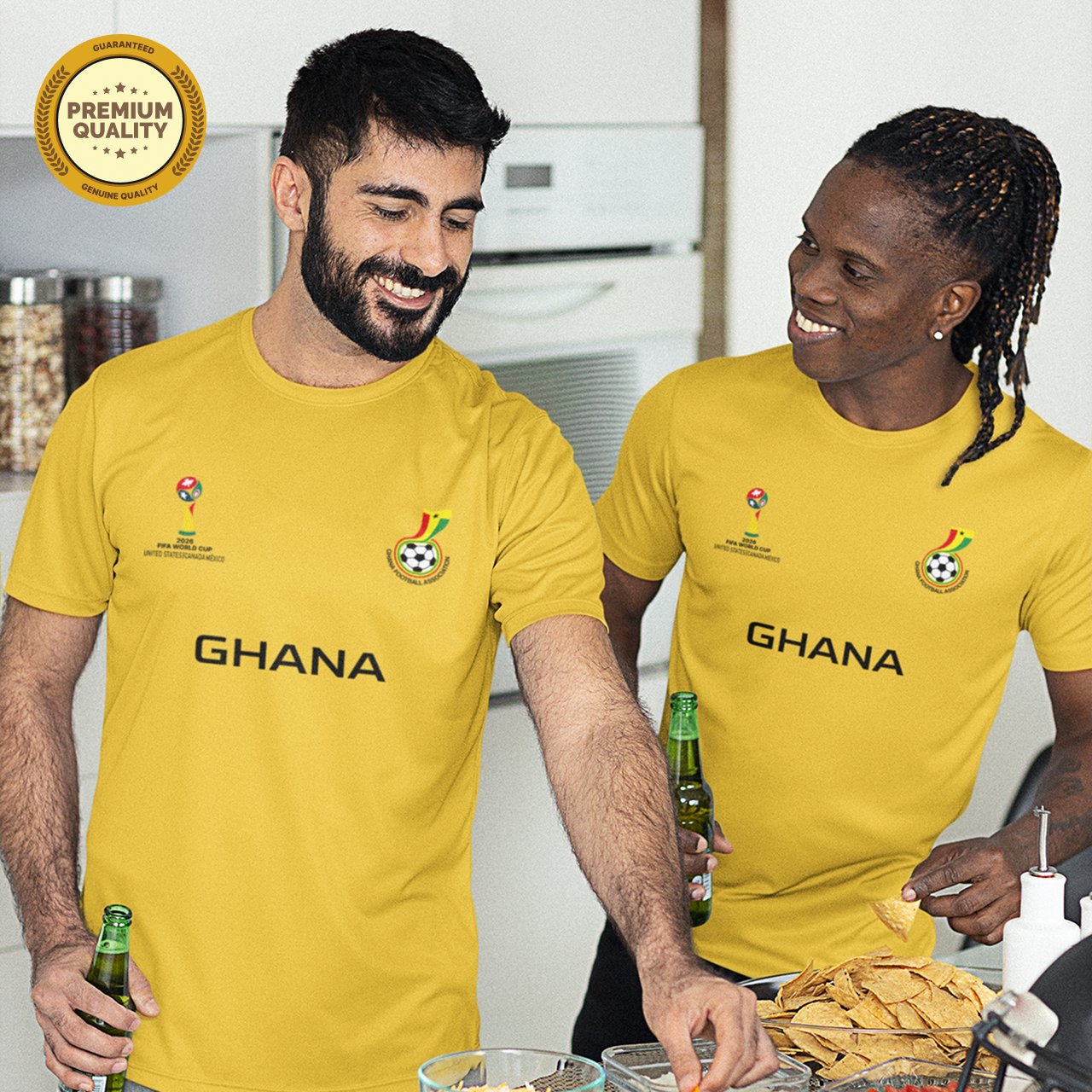 Ghana Football Team Fan T-Shirt – 2026 Football World Cup TShirt