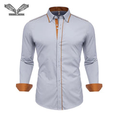 Mens Long Sleeve Shirt Dress Up Professional Shirt Long Sleeve Mens