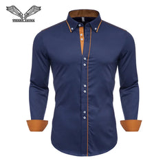 Mens Long Sleeve Shirt Dress Up Professional Shirt Long Sleeve Mens