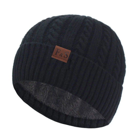 Beanies Knitted Hat Men's Winter Hats For Women Skullies Brimless Cap