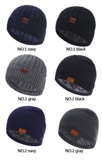 Beanies Knitted Hat Men's Winter Hats For Women Skullies Brimless Cap