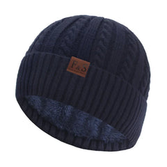 Beanies Knitted Hat Men's Winter Hats For Women Skullies Brimless Cap