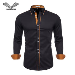 Mens Long Sleeve Shirt Dress Up Professional Shirt Long Sleeve Mens