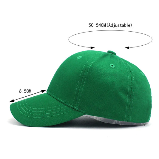 New Kids Solid Color Children Snapback Caps Baseball Cap With Spring