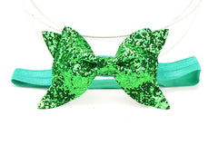 Yundfly Fashion Sequin Bow Hair Band Children Kids Headdress Baby