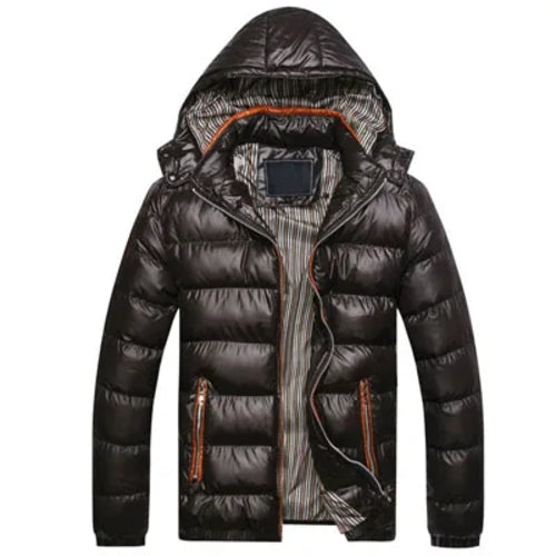 DIMUSI Winter Men Padded Jacket Fashion Cotton Thermal Thick Parkas