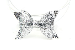 Yundfly Fashion Sequin Bow Hair Band Children Kids Headdress Baby