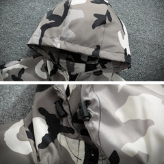 Men's New Camo Jackets 2023 Spring Autumn Casual Coats Hooded Jacket