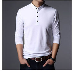 Men's Long Sleeve Polo Shirts | Long Sleeve Polo Shirts Men | Slim Fit