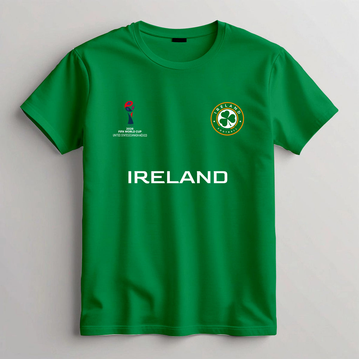 Ireland Football Team Fan T-Shirt – 2026 Football World Cup TShirt