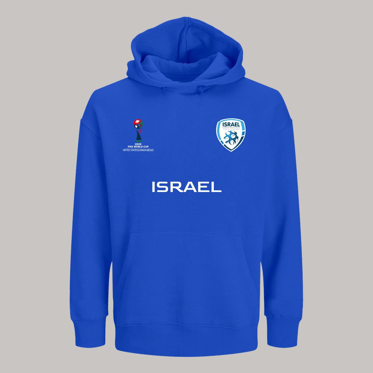 Israel Soccer Team Fan Hoodie – 2026 World Cup Football Sweatshirt