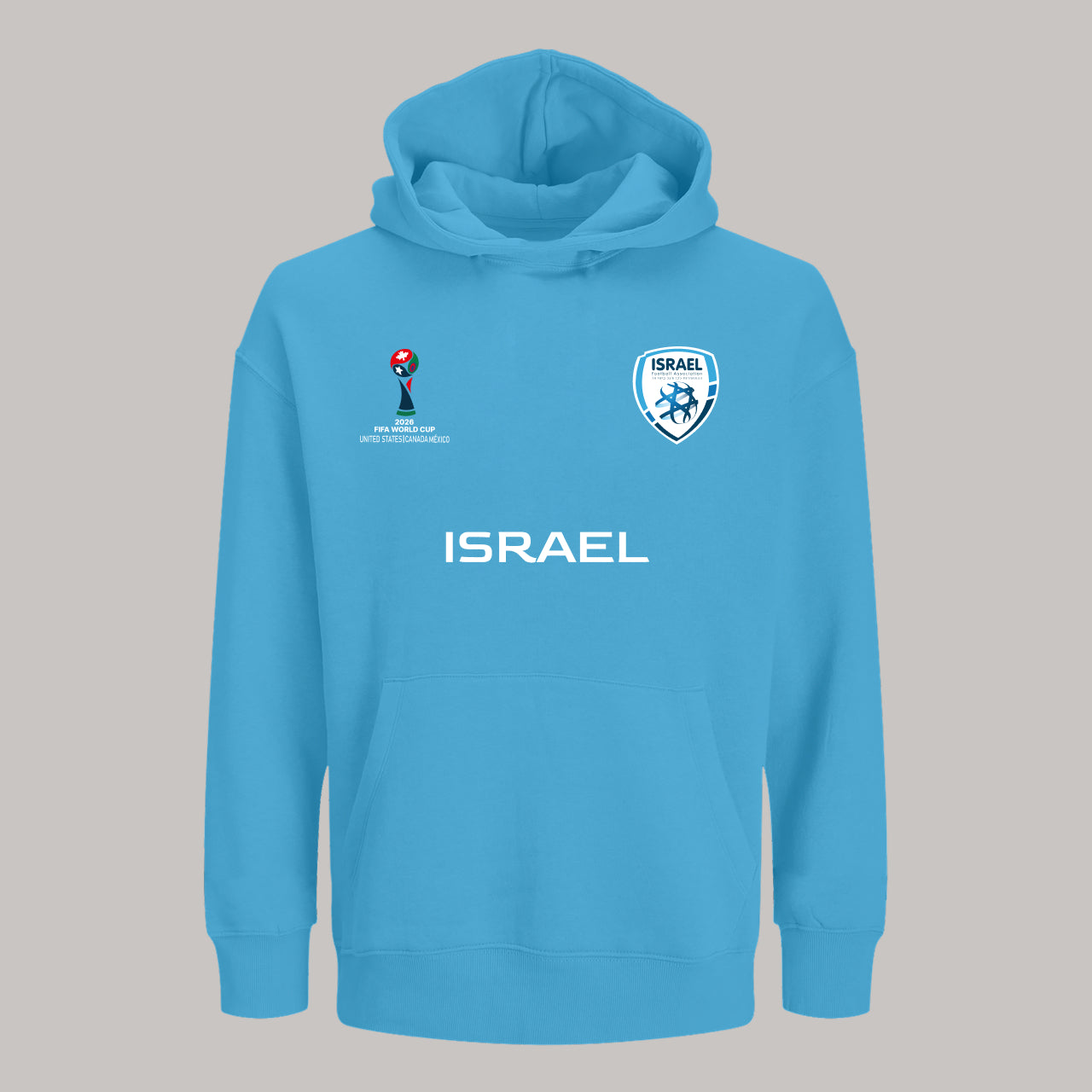 Israel Soccer Team Fan Hoodie – 2026 World Cup Football Sweatshirt