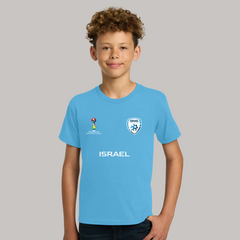 Israel Soccer Team Fan T-Shirt For Boys/Youth – 2026 Football World Cup TShirt