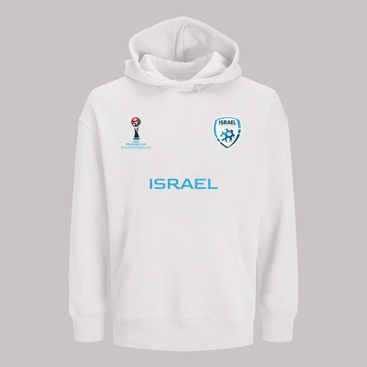 Israel Soccer Team Fan Hoodie – 2026 World Cup Football Sweatshirt