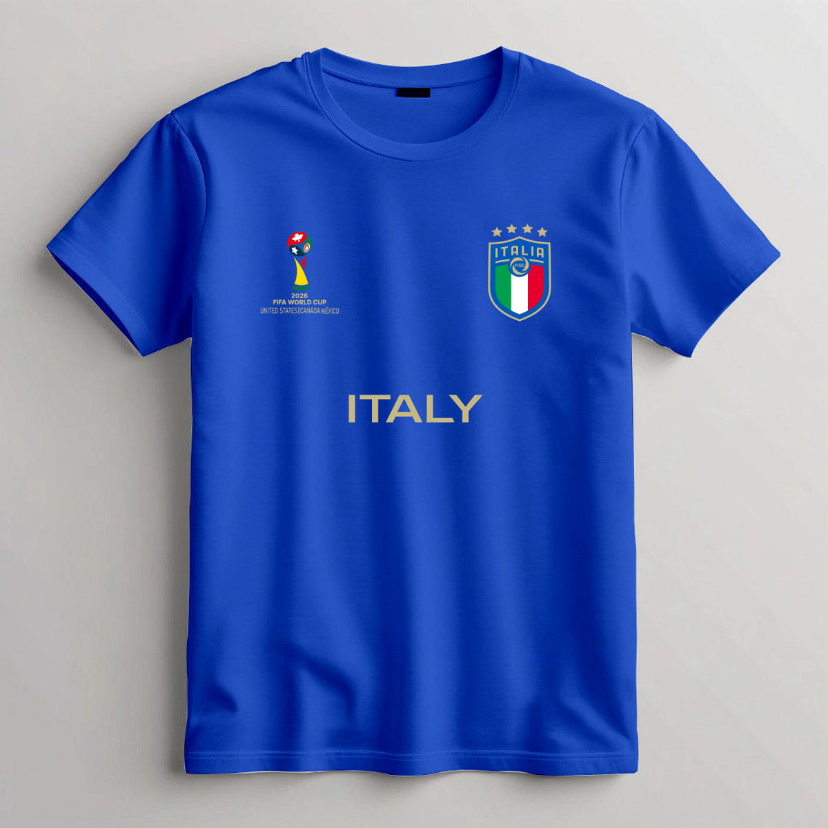 Italy Football Team Fan T-Shirt – 2026 Football World Cup TShirt