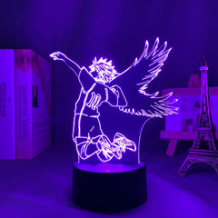 Manga Haikyuu 3d Lamp for Room Decor