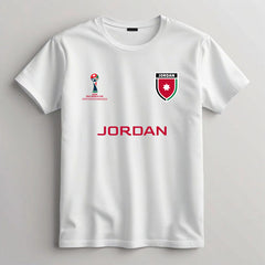 Jordan Football Team Fan T-Shirt – 2026 Football World Cup TShirt
