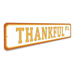 Thanksgiving Street Sign