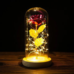 Led Enchanted Galaxy Rose Decor