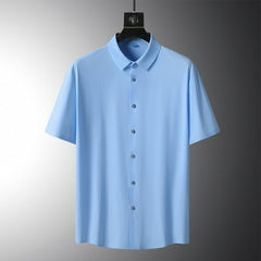 Large Size Mens Silk Shirt | Silk Shirt Mens Oversize | Loose Silk