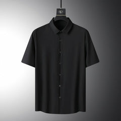 Large Size Mens Silk Shirt | Silk Shirt Mens Oversize | Loose Silk