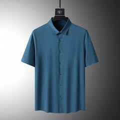 Large Size Mens Silk Shirt | Silk Shirt Mens Oversize | Loose Silk