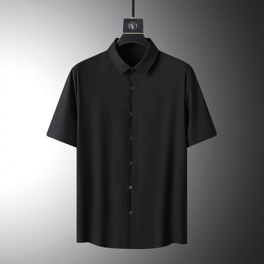 Large Size Mens Silk Shirt | Silk Shirt Mens Oversize | Loose Silk