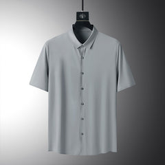 Large Size Mens Silk Shirt | Silk Shirt Mens Oversize | Loose Silk