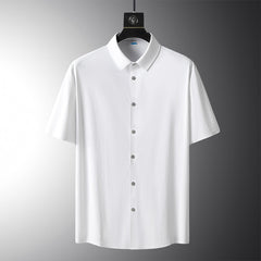 Large Size Mens Silk Shirt | Silk Shirt Mens Oversize | Loose Silk