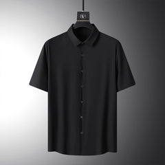Large Size Mens Silk Shirt | Silk Shirt Mens Oversize | Loose Silk