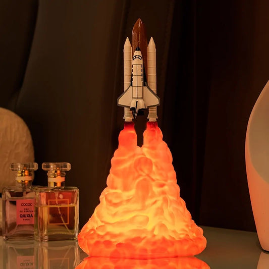 Space Shuttle Lamp and Moon lamps