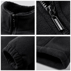 Men 2021 New Winter Fleece Jacket Parka Coat Men Spring Casual