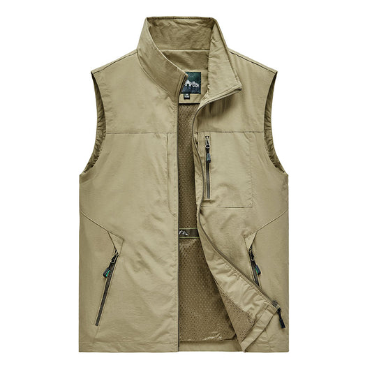 Men's Vests Mens Jacket Sleeveless Vest Spring Summer Autumn Casual