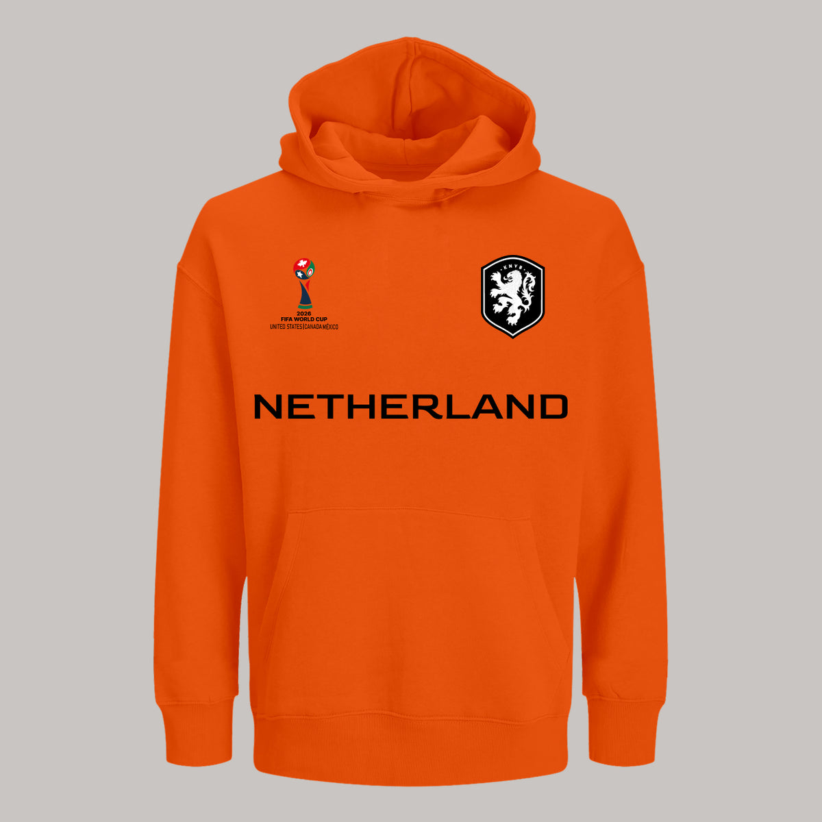 Netherlands Soccer Team Fan Hoodie – 2026 World Cup Football Sweatshirt