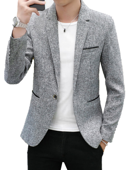 Regular Mens Blazer Jacket Big | Suit Jacket Clothing Men | Casual