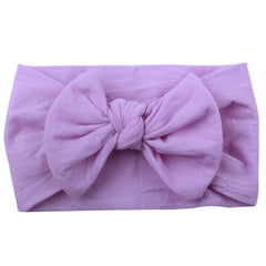 Newborn Baby Headband Headwear Turban Knotted Bow