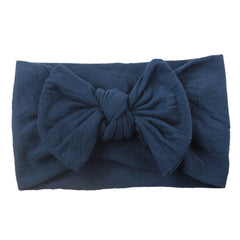 Newborn Baby Headband Headwear Turban Knotted Bow