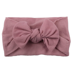 Newborn Baby Headband Headwear Turban Knotted Bow