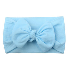 Newborn Baby Headband Headwear Turban Knotted Bow