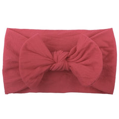 Newborn Baby Headband Headwear Turban Knotted Bow