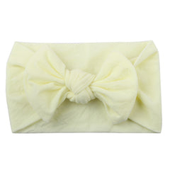 Newborn Baby Headband Headwear Turban Knotted Bow