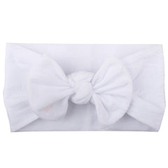 Newborn Baby Headband Headwear Turban Knotted Bow