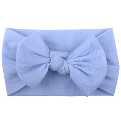 Newborn Baby Headband Headwear Turban Knotted Bow