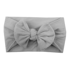 Newborn Baby Headband Headwear Turban Knotted Bow