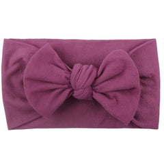 Newborn Baby Headband Headwear Turban Knotted Bow