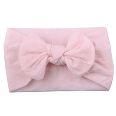 Newborn Baby Headband Headwear Turban Knotted Bow