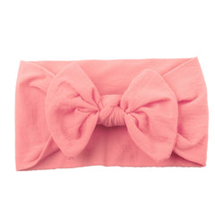 Newborn Baby Headband Headwear Turban Knotted Bow