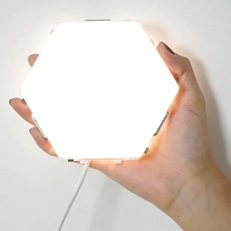 Touch Sensitive Hexagonal Lamps