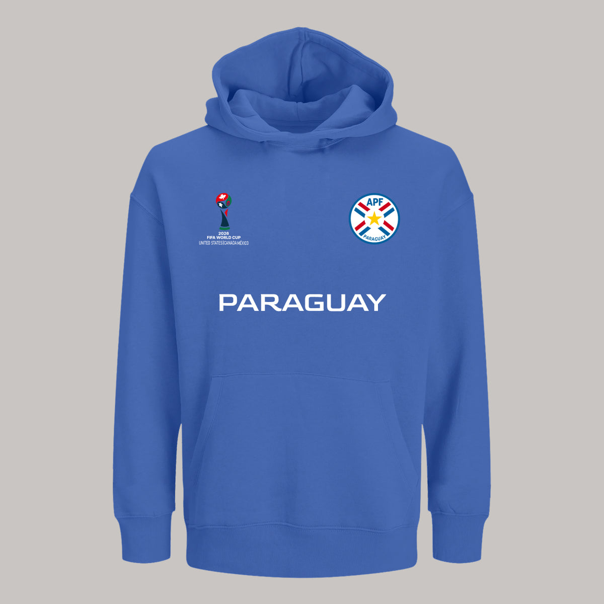 Paraguay Soccer Team Fan Hoodie – 2026 World Cup Football Sweatshirt