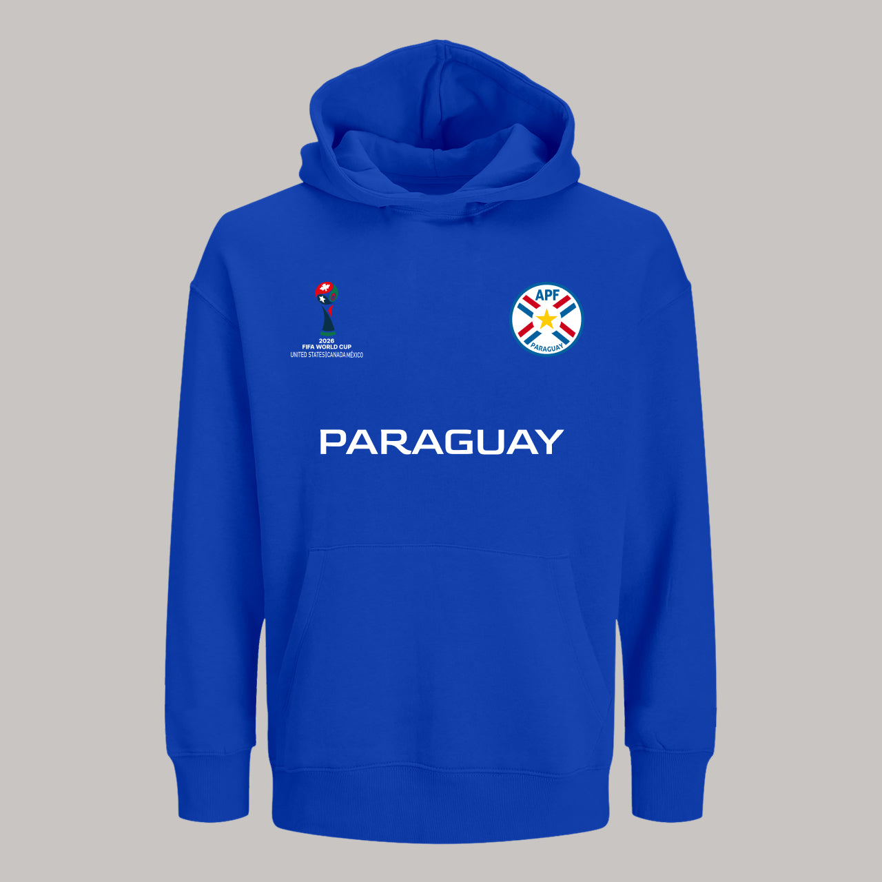 Paraguay Soccer Team Fan Hoodie – 2026 World Cup Football Sweatshirt